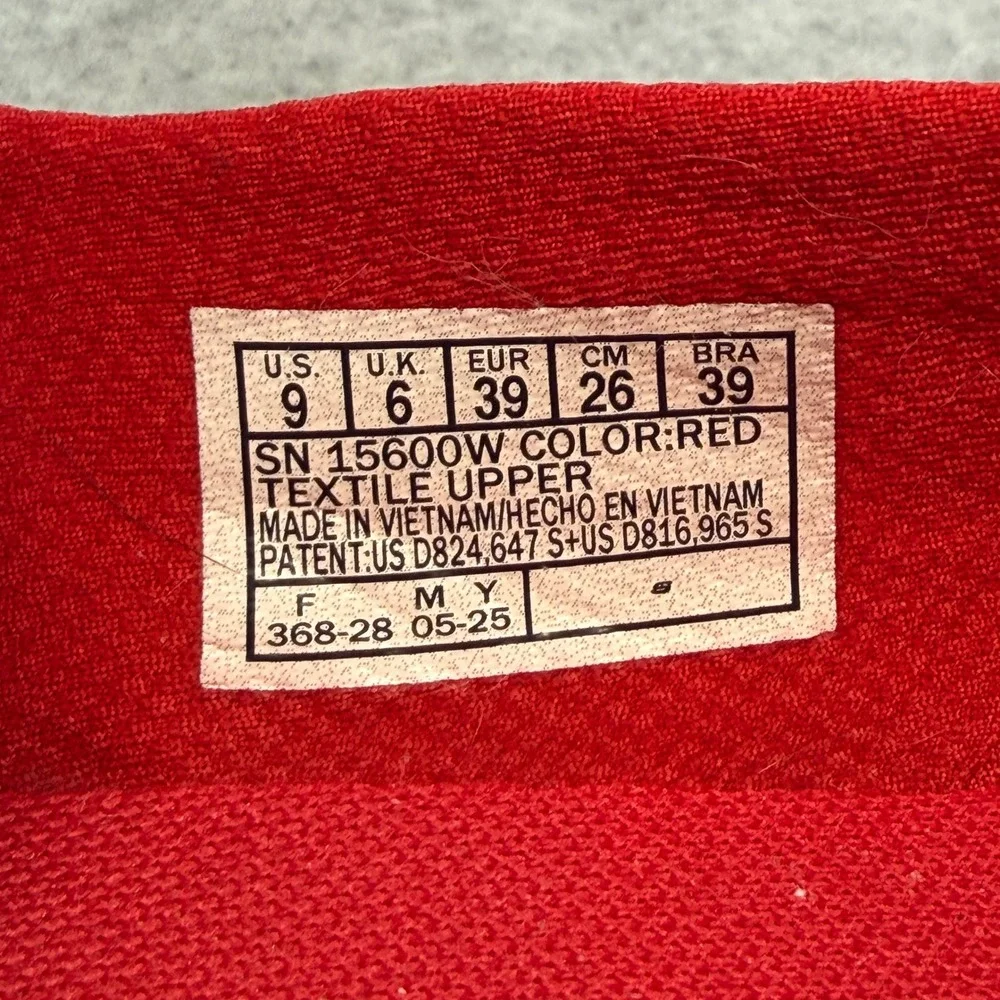 Skechers Go Walk Womens Shoes Size 9 Joy Red Mesh Slip On Walking Sneaker 15600W